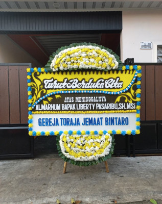 Papan Bunga Duka di Jeruklegi