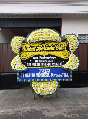 Papan Bunga Duka di Jeruklegi