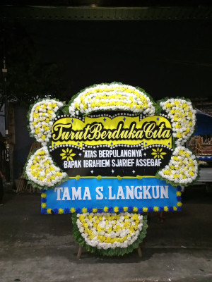 Papan Bunga Duka di Jeruklegi